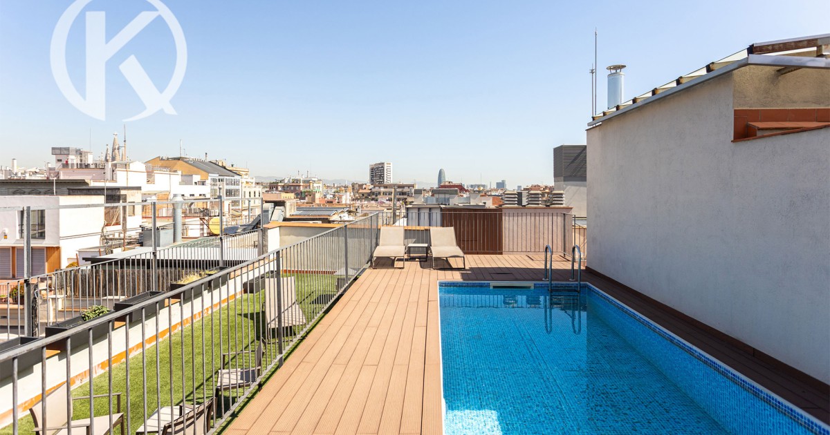 Lees meer over het artikel Droompenthouse van 200 m² te koop in het hart van Barcelona