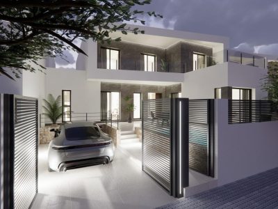 New build quad bungalow in Dolores with private pool and terrace, contemporary two-storey design
