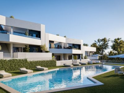 New-build bungalow in San Miguel de Salinas with private garden and gated communal grounds