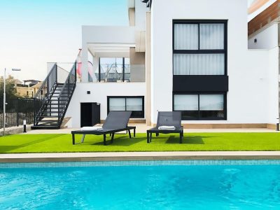New build 3-bedroom villa with private pool and terrace in La Finca Golf Resort, Algorfa, Costa Blanca