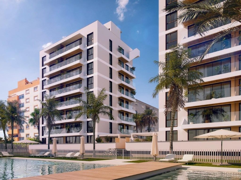 Modern new-build penthouse with large terrace in Guardamar del Segura, 1.6 km from the beach