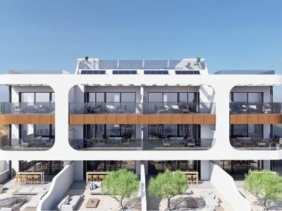 New build 3-bedroom apartment with sunny terrace in gated boutique development in Benijofar, Costa Blanca