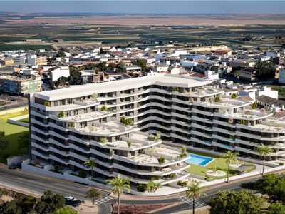 New build apartment for sale in San Miguel de Salinas with terrace and communal pool, Costa Blanca